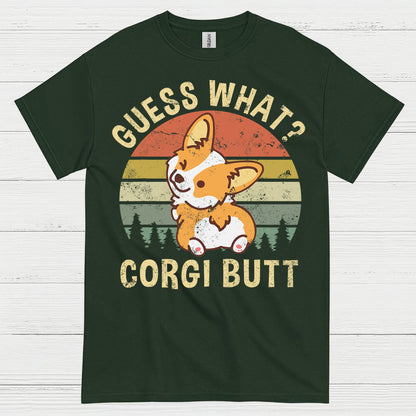 Guess What Corgi Butt T Shirt