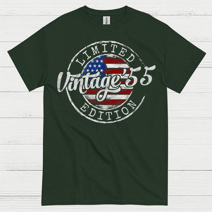 Vintage 55 Limited Edition Birthday T Shirt
