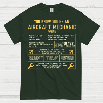 Aircraft Mechanic Humor Quote T Shirt
