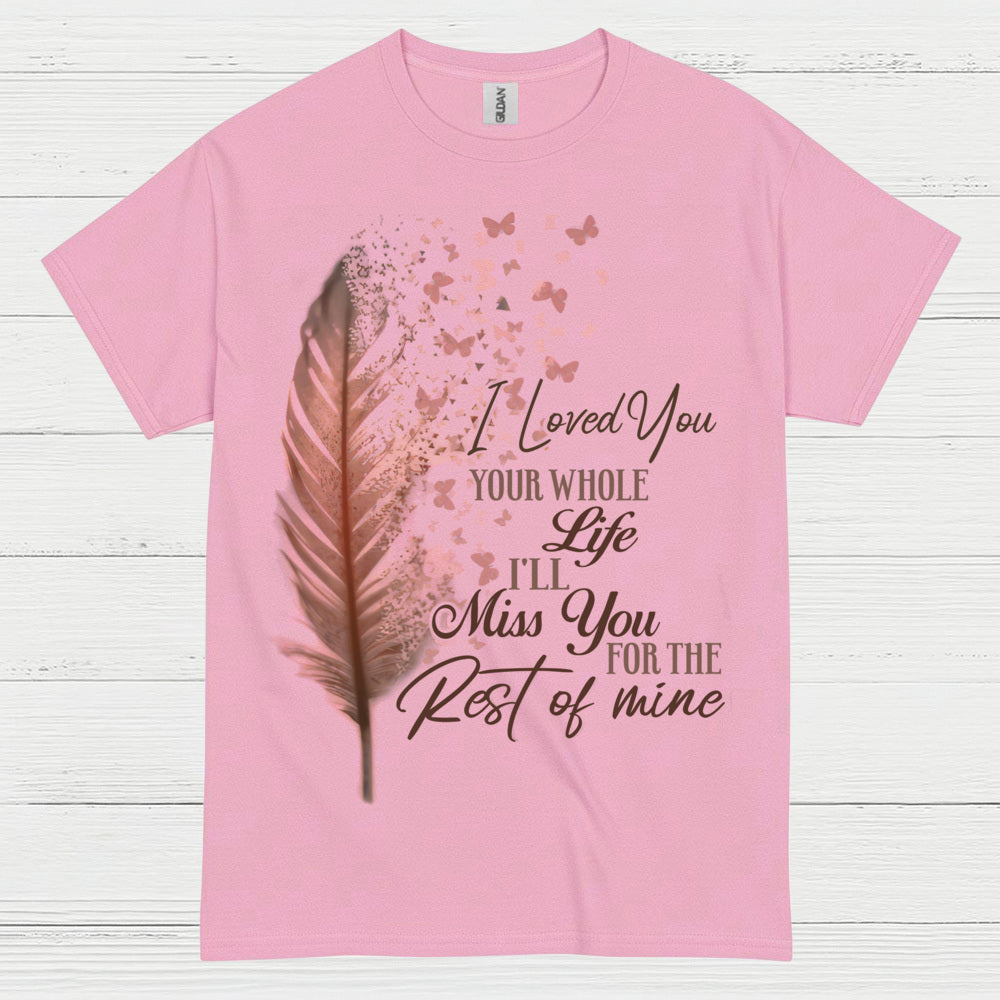 Forever In My Heart Memorial Feather T-Shirt