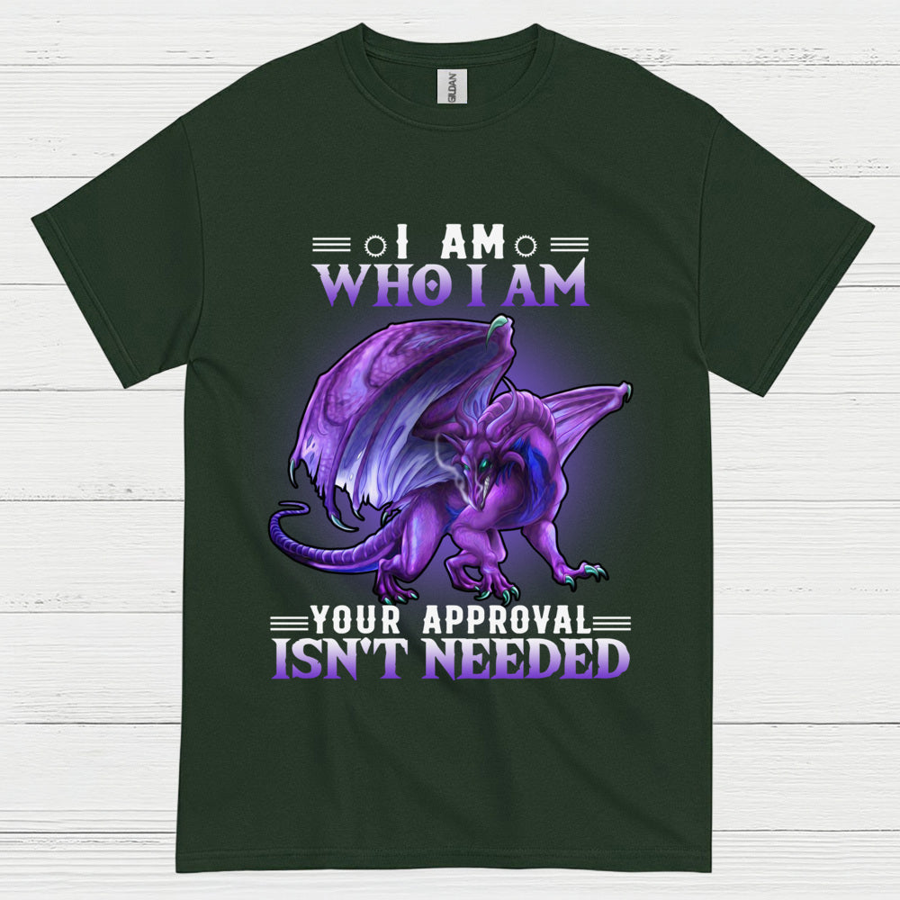 Purple Dragon Attitude T Shirt