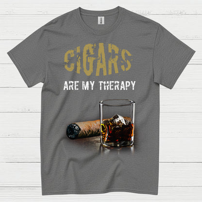 Cigars Are My Therapy T Shirt