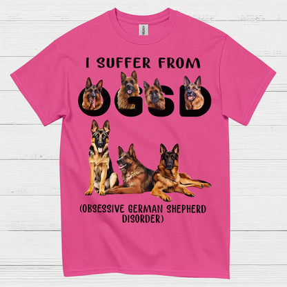Funny German Shepherd OGSD Graphic T Shirt