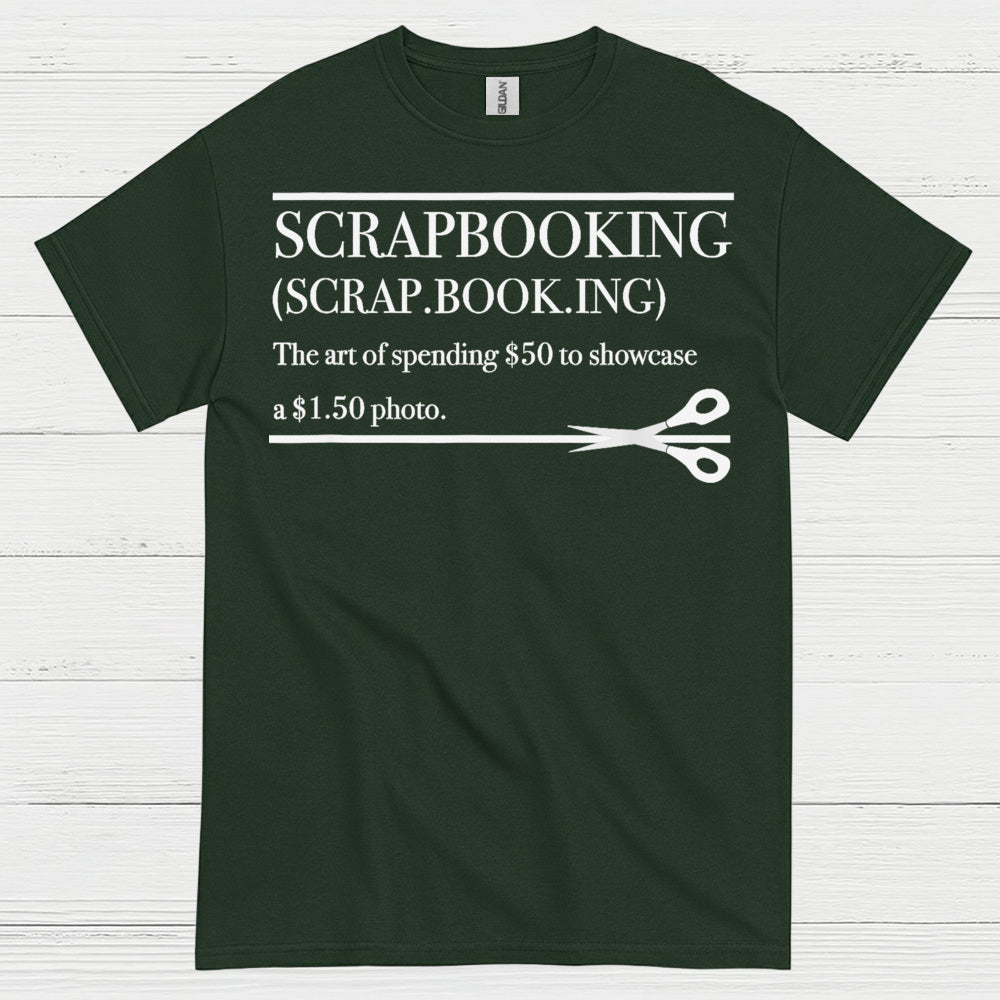 Funny Scrapbooking Definition Craft Lover T Shirt