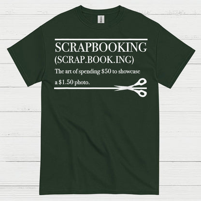 Funny Scrapbooking Definition Craft Lover T Shirt