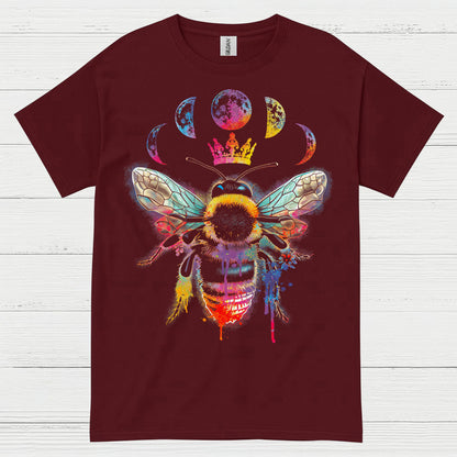 Cosmic Queen Bee Art T Shirt