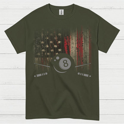 Vintage 8 Ball American Pool T Shirt