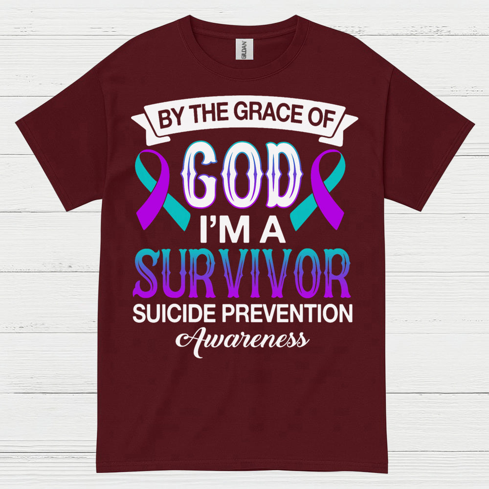 By The Grace Of God I’m A Survivor T Shirt