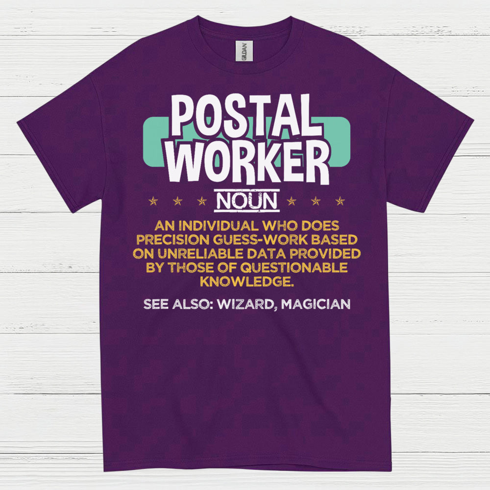 Postal Worker Noun T Shirt