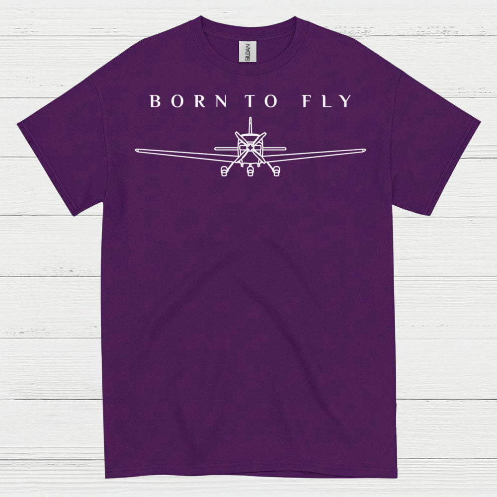 Born To Fly Aviation T Shirt