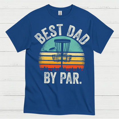 Best Dad By Par Disc Golf T Shirt