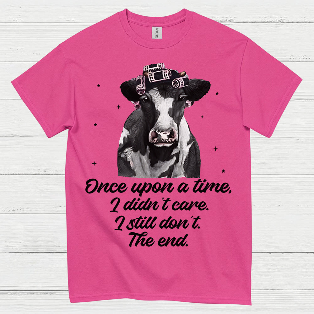 Once Upon A Time Funny Cow T Shirt