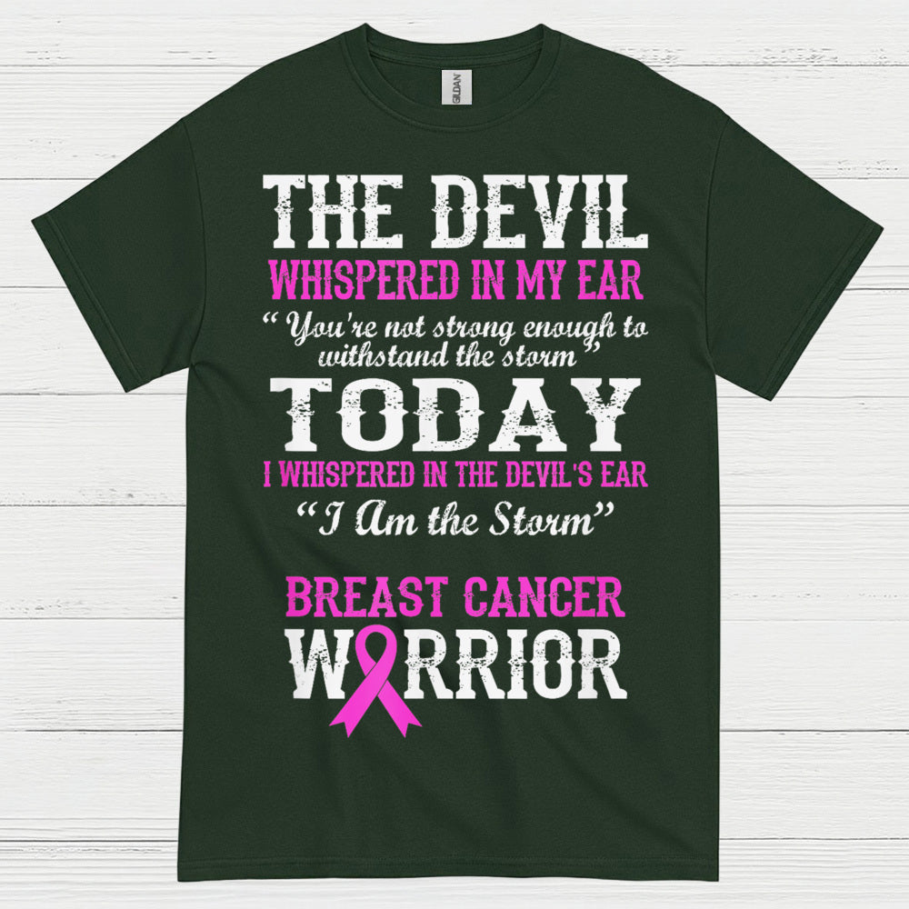 Breast Cancer Warrior I Am The Storm T Shirt