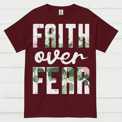 Faith Over Fear Christian T Shirt