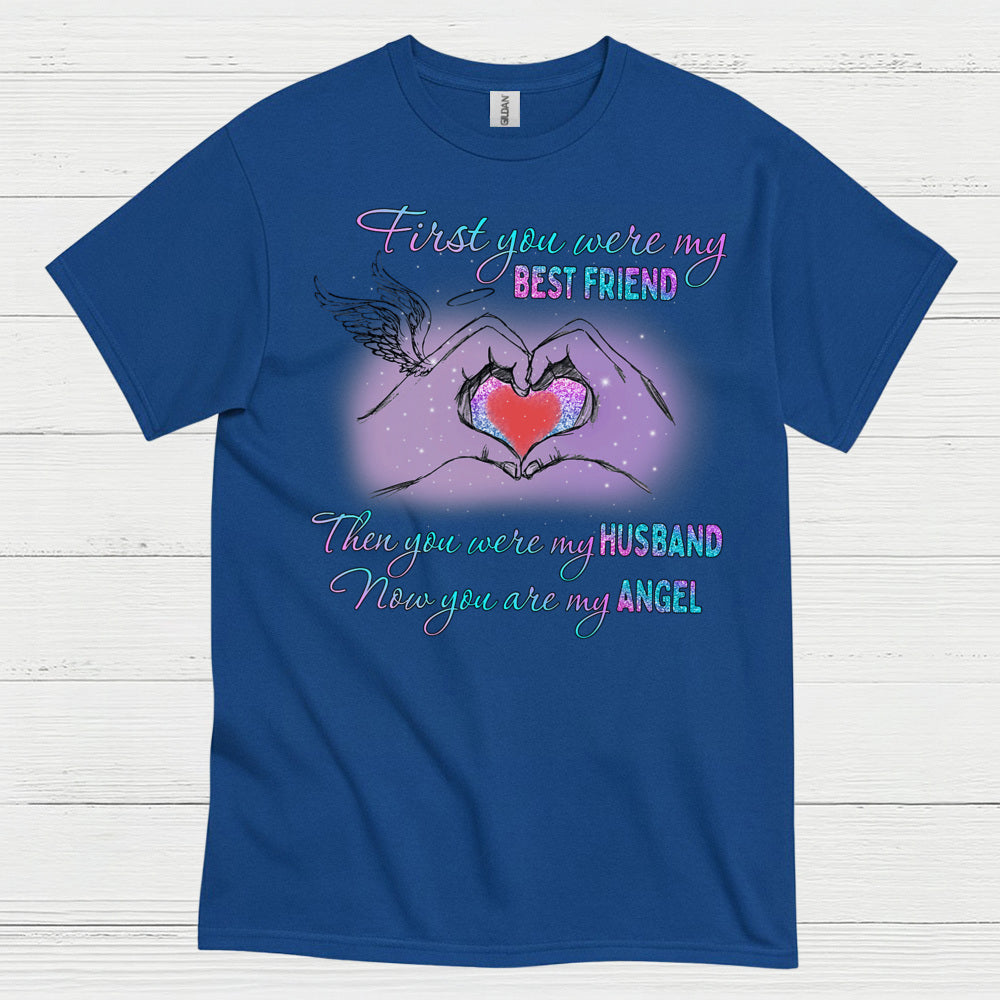My Husband My Angel Memorial T Shirt
