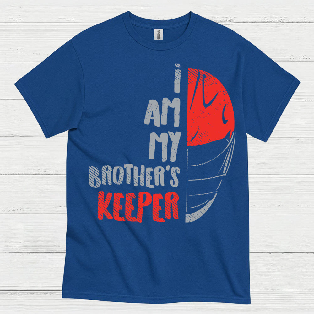 I Am My Brother’s Keeper Lacrosse Goalie T Shirt