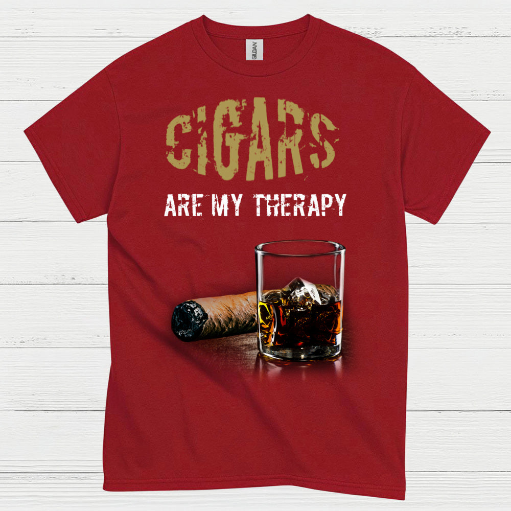 Cigars Are My Therapy T Shirt
