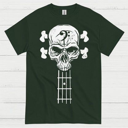 Bass Skull Guitar T Shirt