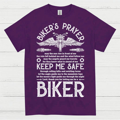Biker’s Prayer Keep Me Safe T Shirt