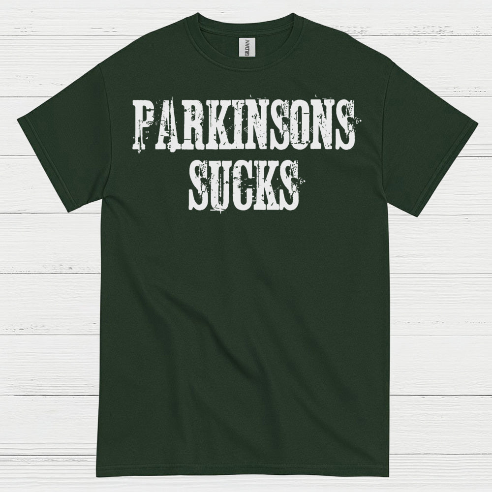 Parkinsons Sucks Strong Statement T Shirt