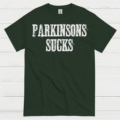 Parkinsons Sucks Strong Statement T Shirt