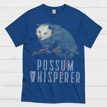 Possum Whisperer Wildlife Humor T Shirt