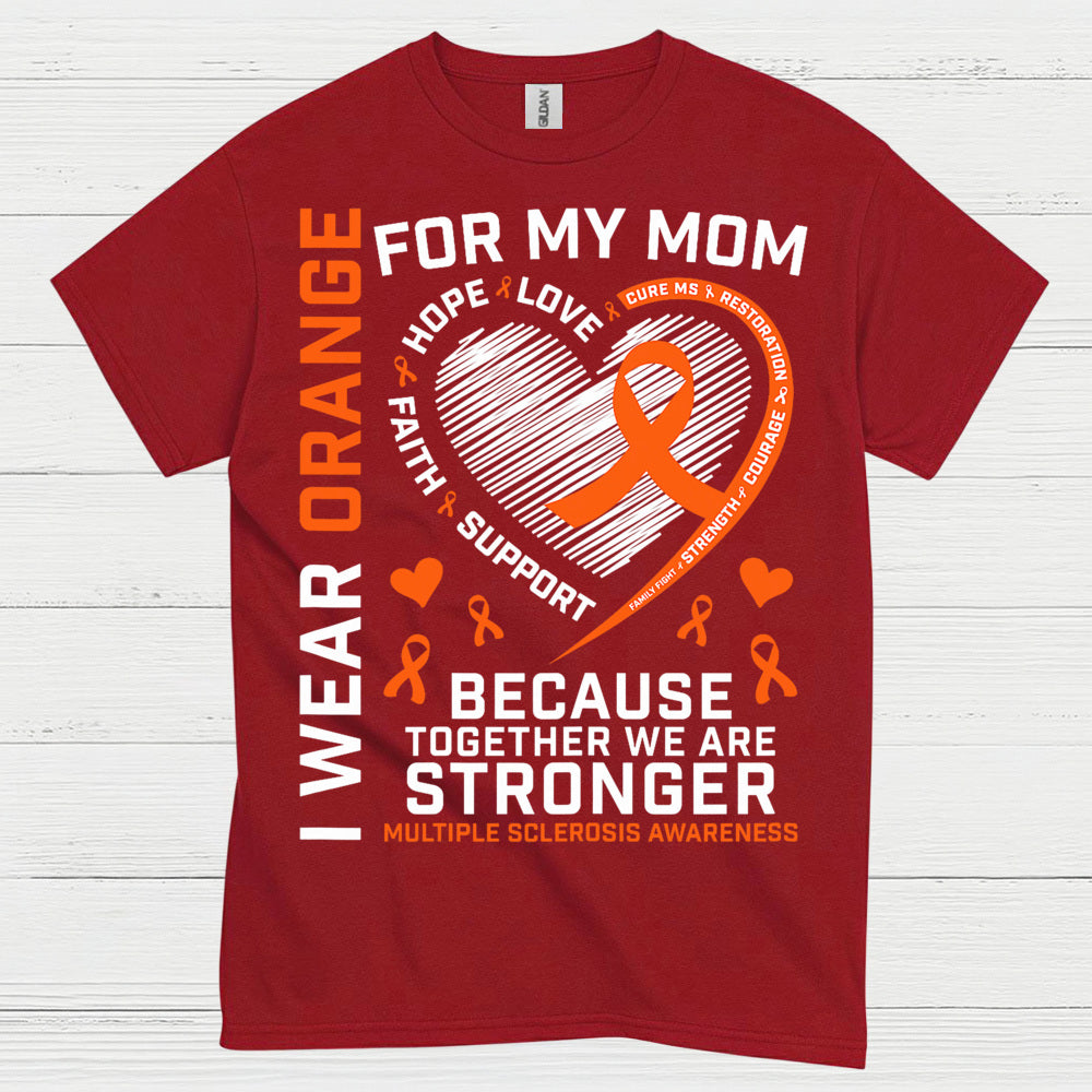 Wear Orange For My Mom T Shirt