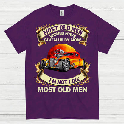 Most Old Men Hot Rod T Shirt