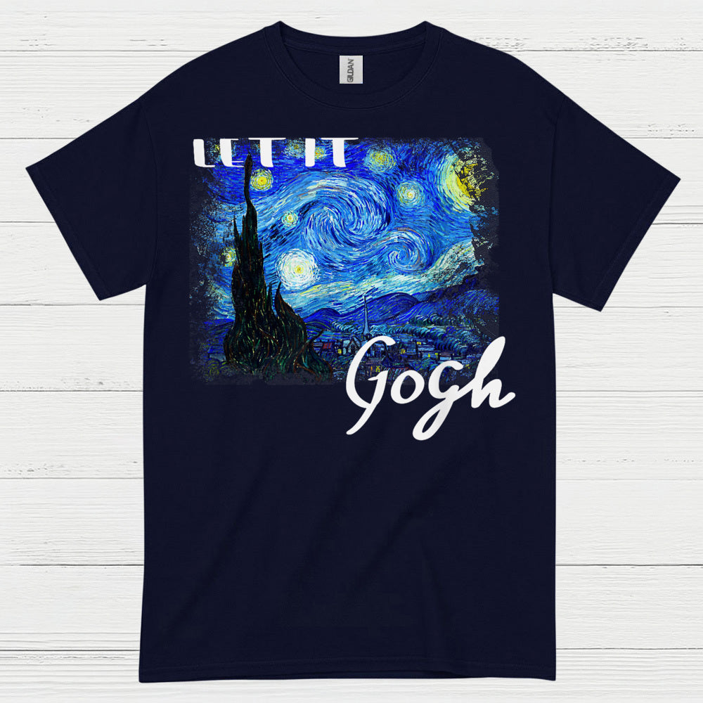 Let It Gogh Art T Shirt