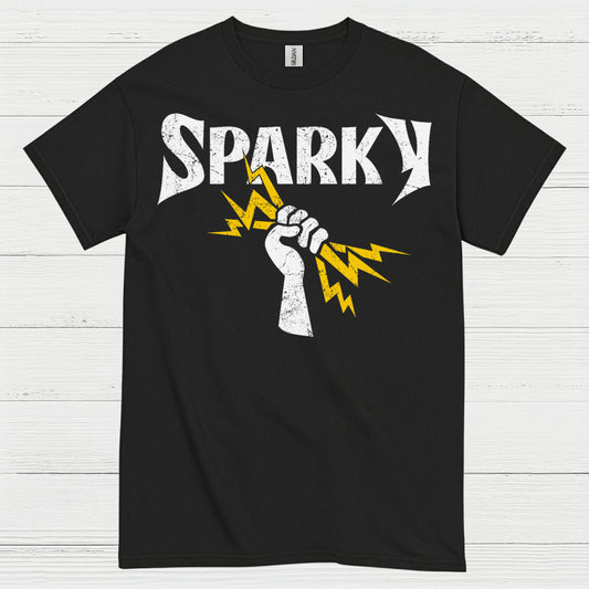 Sparky Electrician Graphic T Shirt