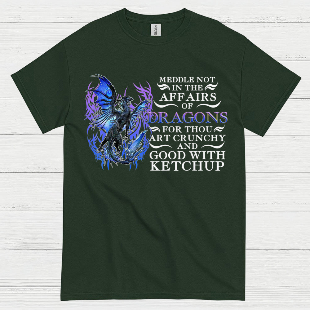 Good With Ketchup Dragon T Shirt