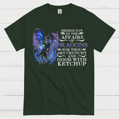 Good With Ketchup Dragon T Shirt