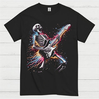 Electric Bones Guitar T Shirt