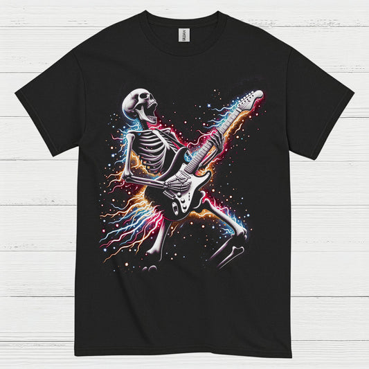 Electric Bones Guitar T Shirt