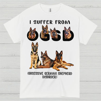 Funny German Shepherd OGSD Graphic T Shirt