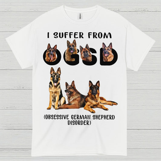Funny German Shepherd OGSD Graphic T Shirt