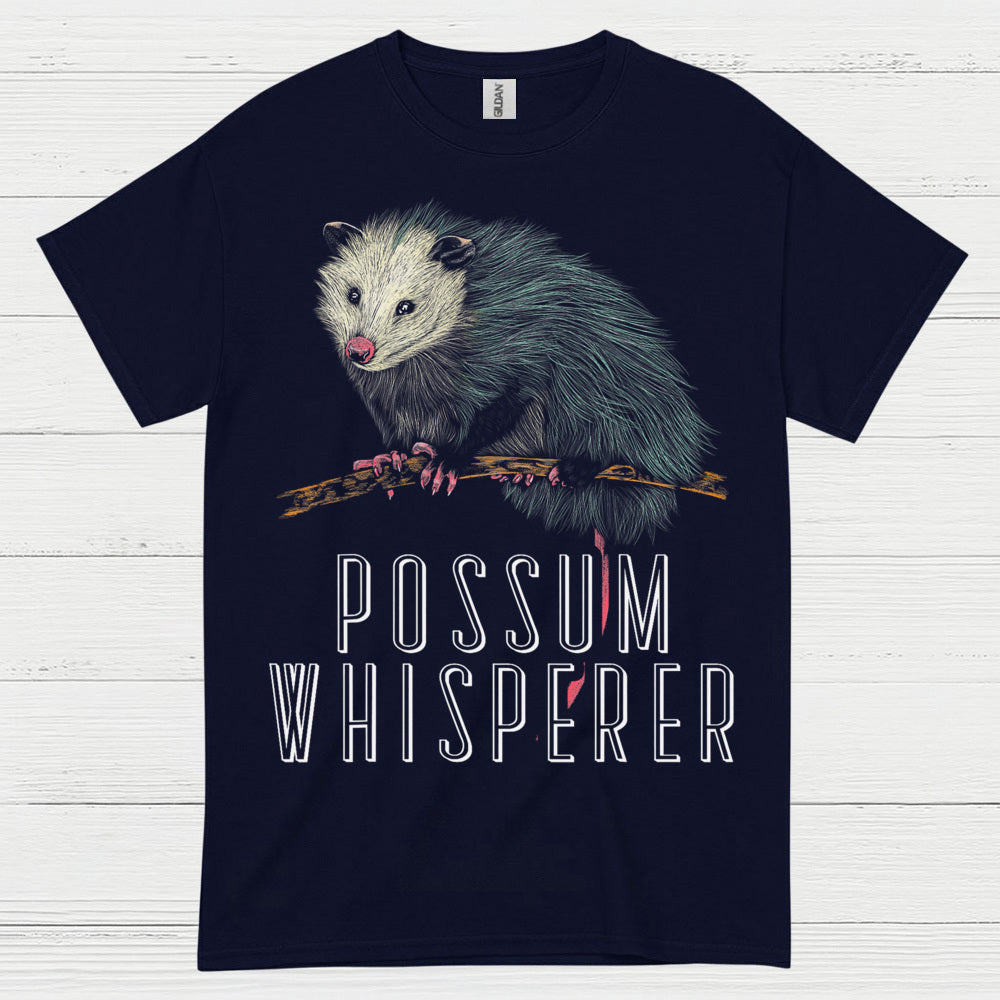 Possum Whisperer Wildlife Humor T Shirt
