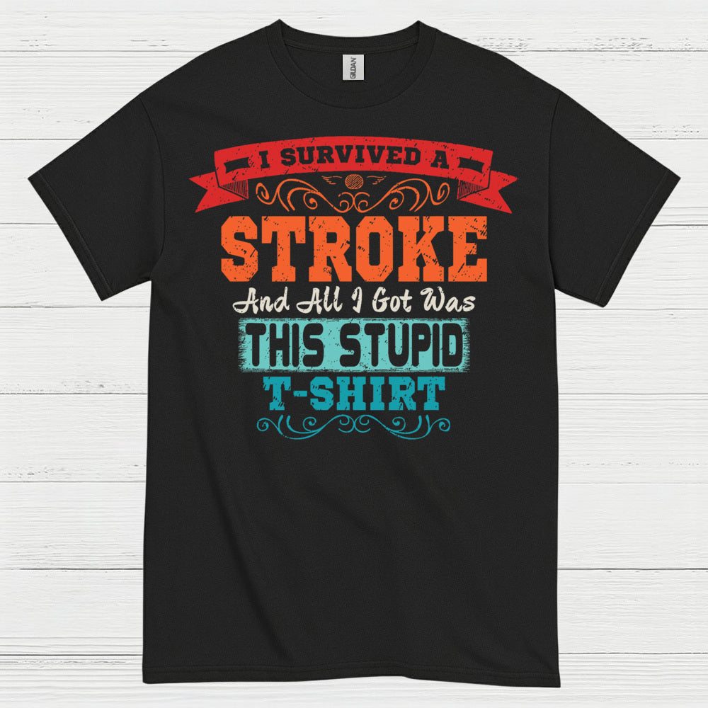 I Survived A Stroke Funny Survivor T Shirt