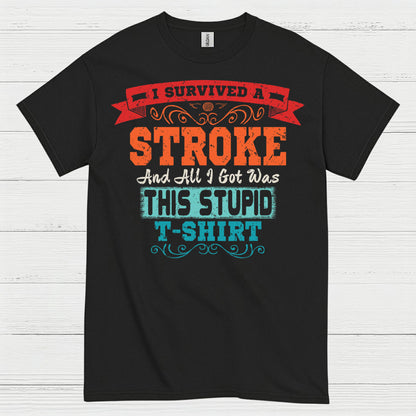 I Survived A Stroke Funny Survivor T Shirt