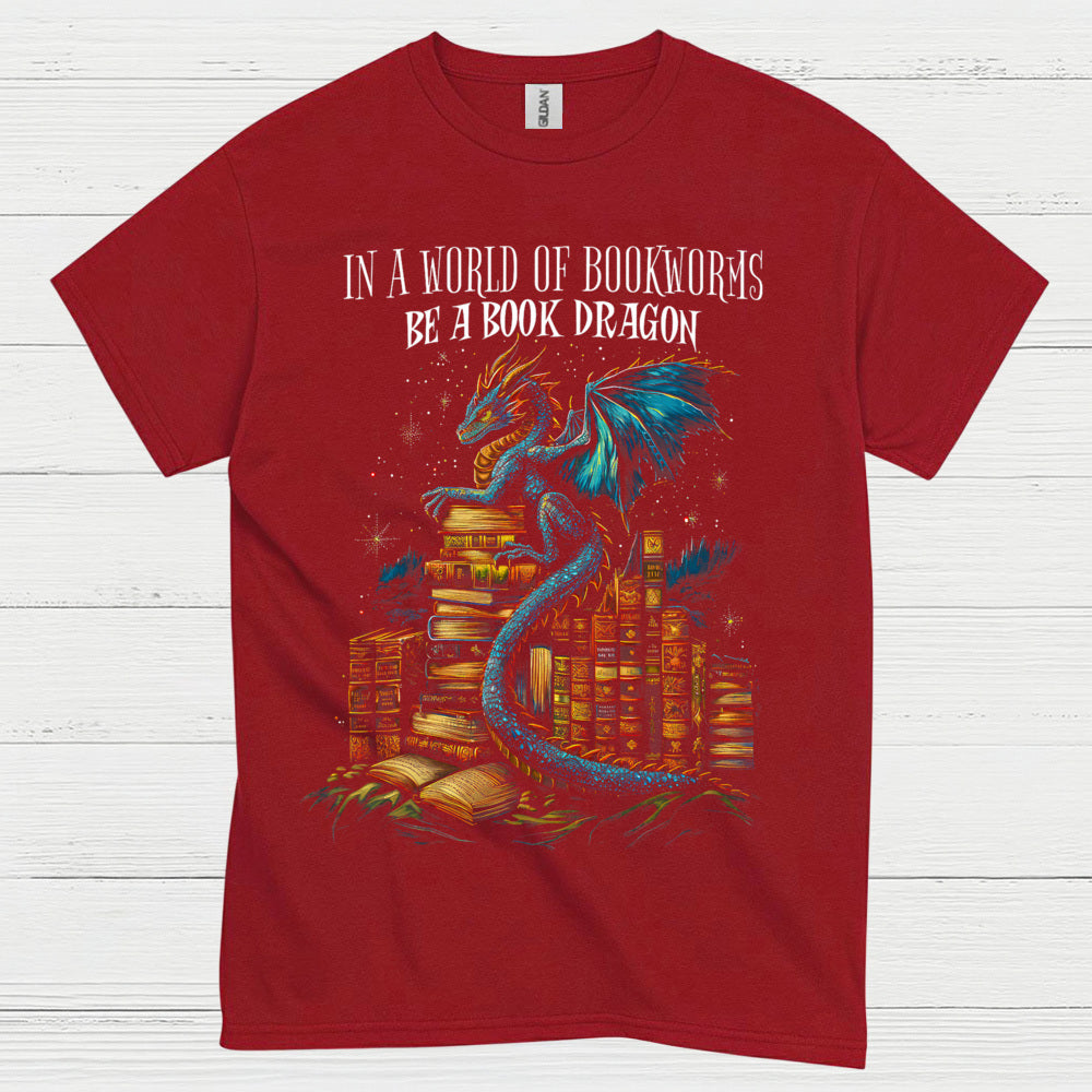 Be A Book Dragon T Shirt