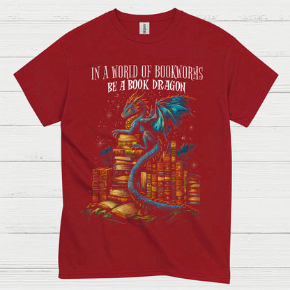 Be A Book Dragon T Shirt