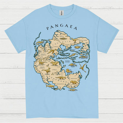 Pangaea Ancient Earth Map T Shirt