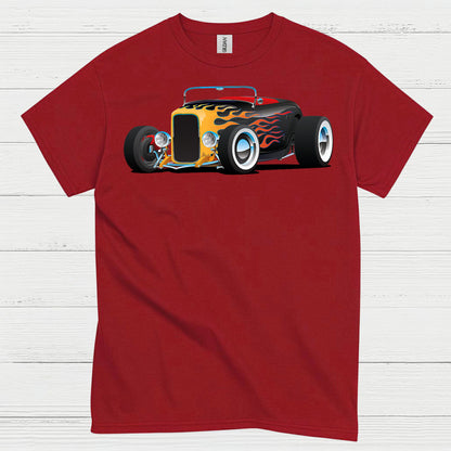 Flame Hot Rod T Shirt