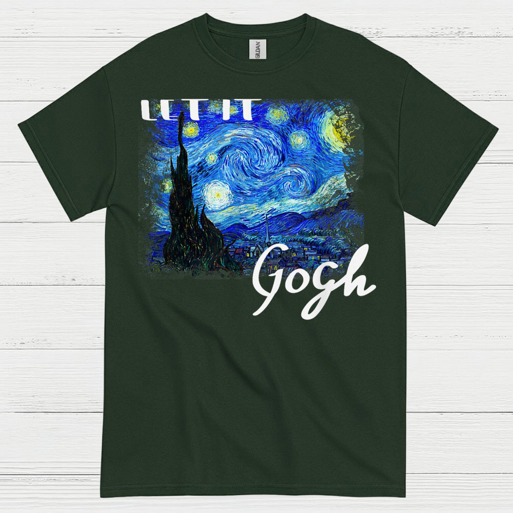 Let It Gogh Art T Shirt