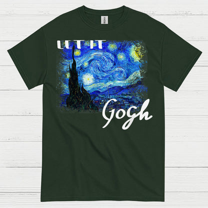 Let It Gogh Art T Shirt