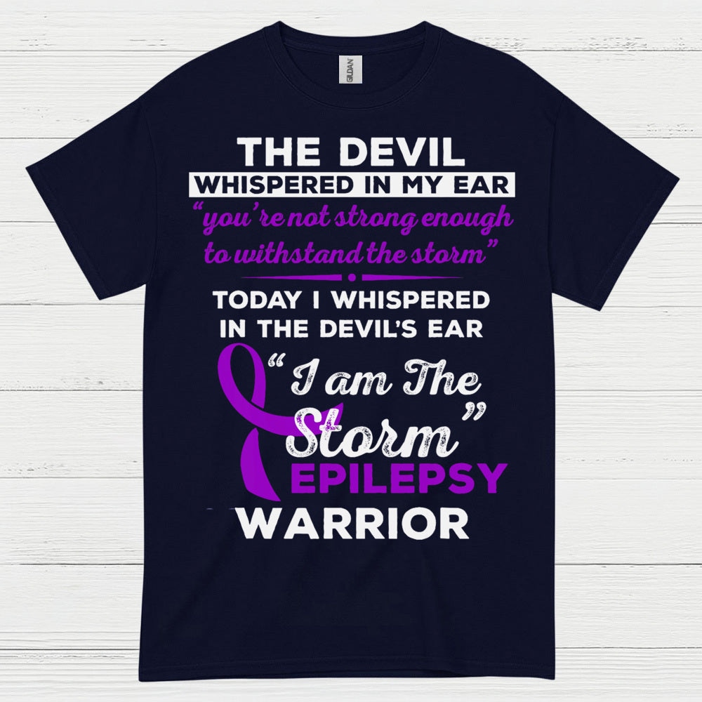 I Am The Storm Epilepsy Warrior T Shirt