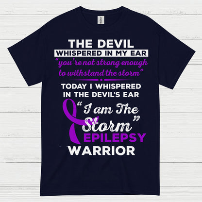 I Am The Storm Epilepsy Warrior T Shirt