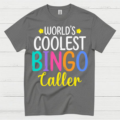 Worlds Coolest Bingo Caller T Shirt