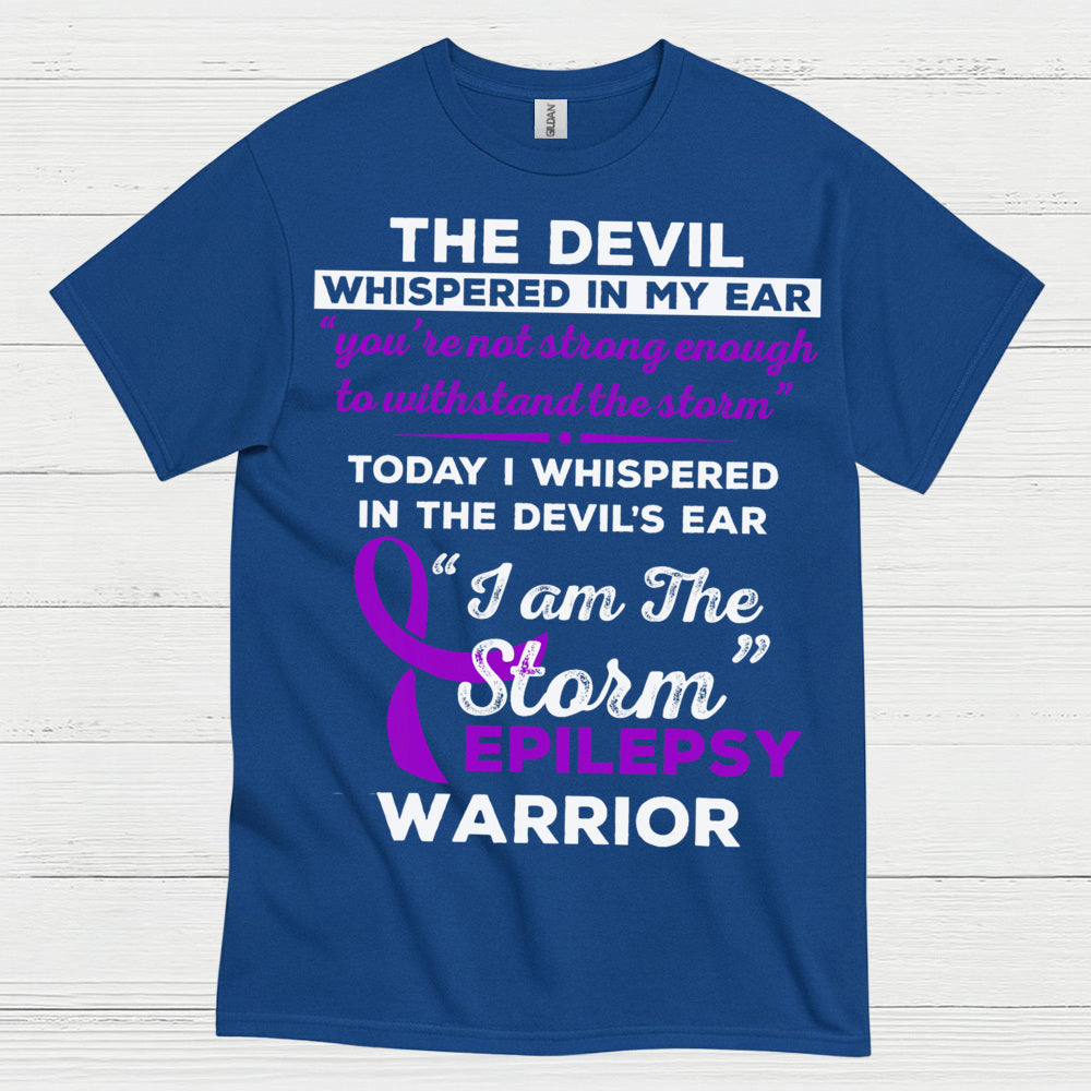 I Am The Storm Epilepsy Warrior T Shirt