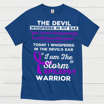 I Am The Storm Epilepsy Warrior T Shirt